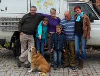 Igor Blanka and 2 of the 3 children