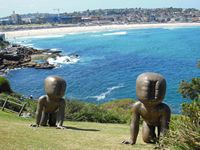 Art by the Sea, sculptures along the south Sydney Coast in October